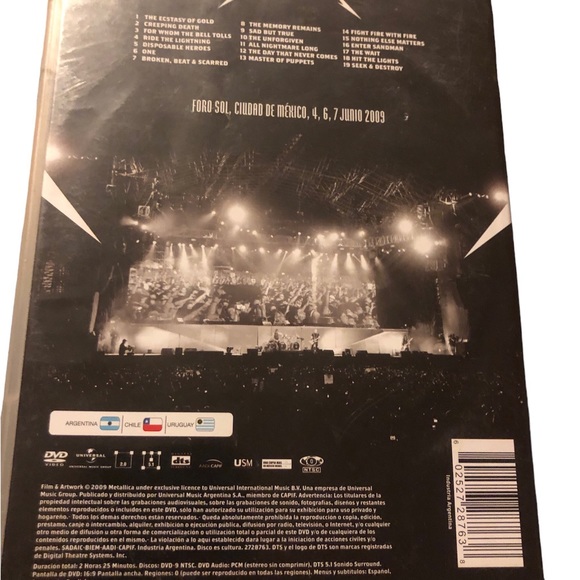Metallica - Orgullo Pasion Y Gloria: Tres Noches En Mexico Live concert - Picture 9 of 10